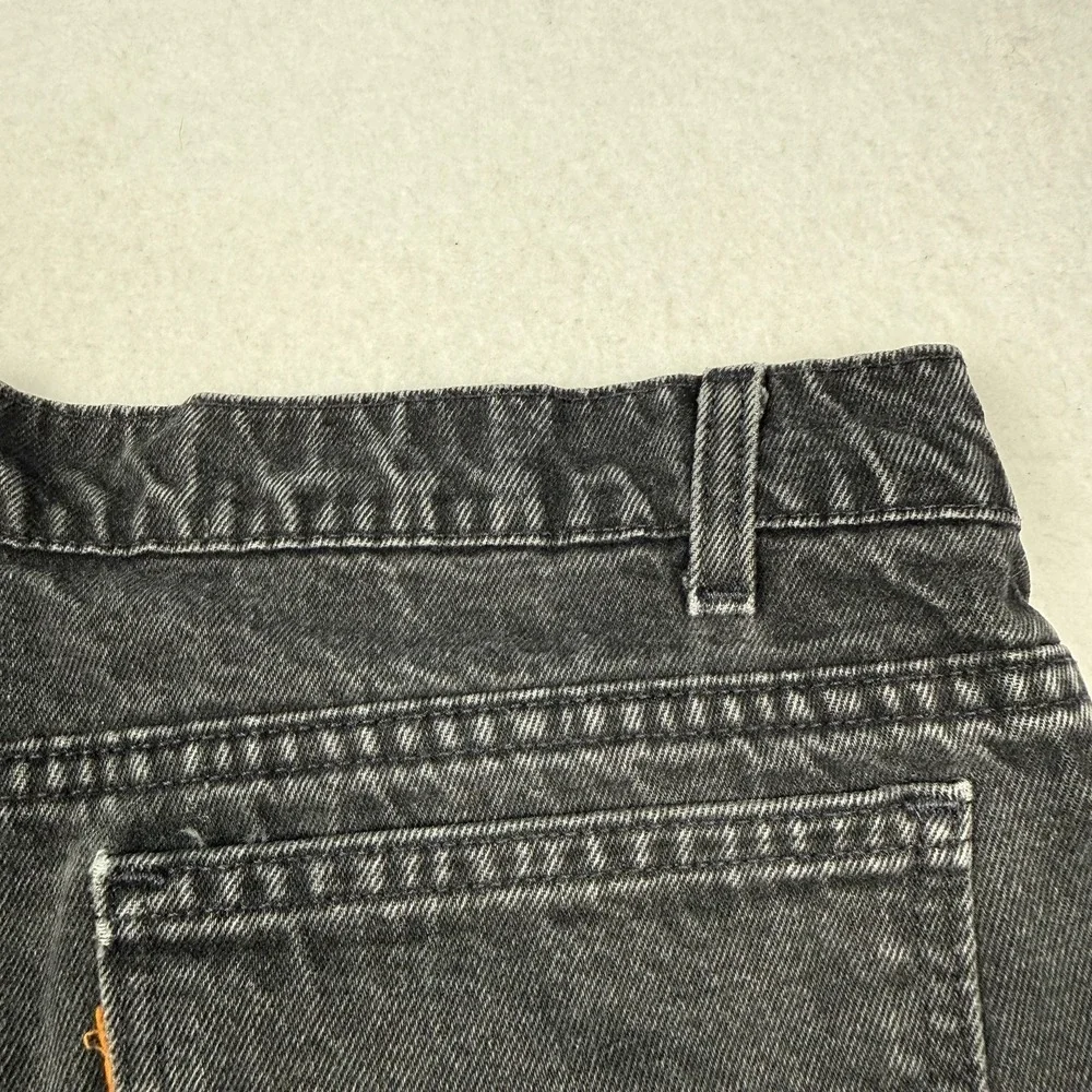Vintage Levis 550 Jeans Mens 40x30 Black Relaxed Tapered Leg Denim Made USA 90s